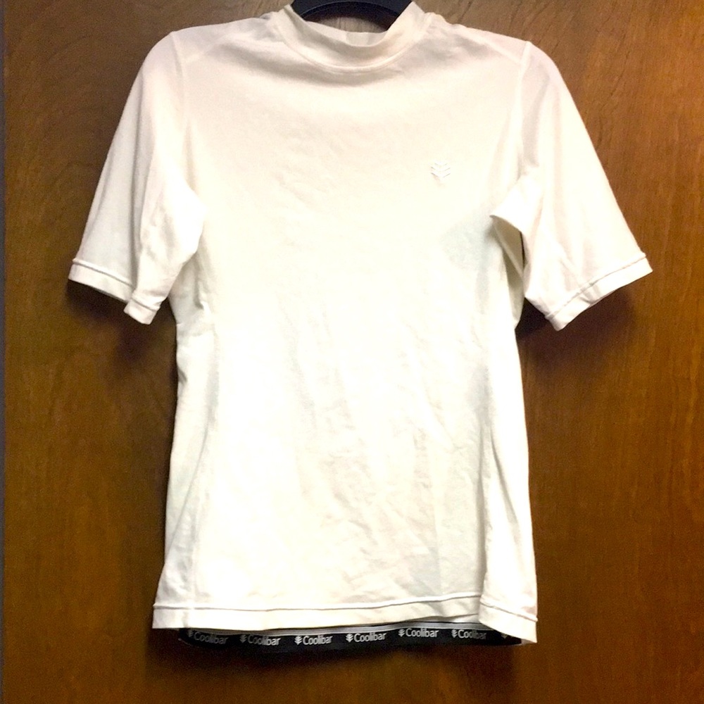 Coolibar swim rash top, women’s medium